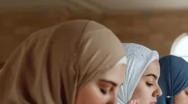 They spend more time reading the Quran, attending prayer services, and performing acts of charity. 
