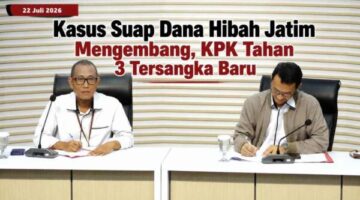 Kasus Suap Dana Hibah Jatim Mengembang, KPK Tahan 3 Tersangka Baru