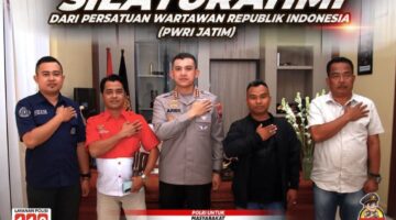 PWRI JATIM DAN KAPOLRESTA SUMENEP BANGUN HUBUNGAN LEBIH KONSTRUKTIF