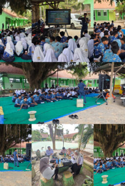 Siswa Siswi SMP Negeri 2 Kalianget, Antusias ikuti Sosialisasi Keselamatan Dan Keamanan Pelayaran